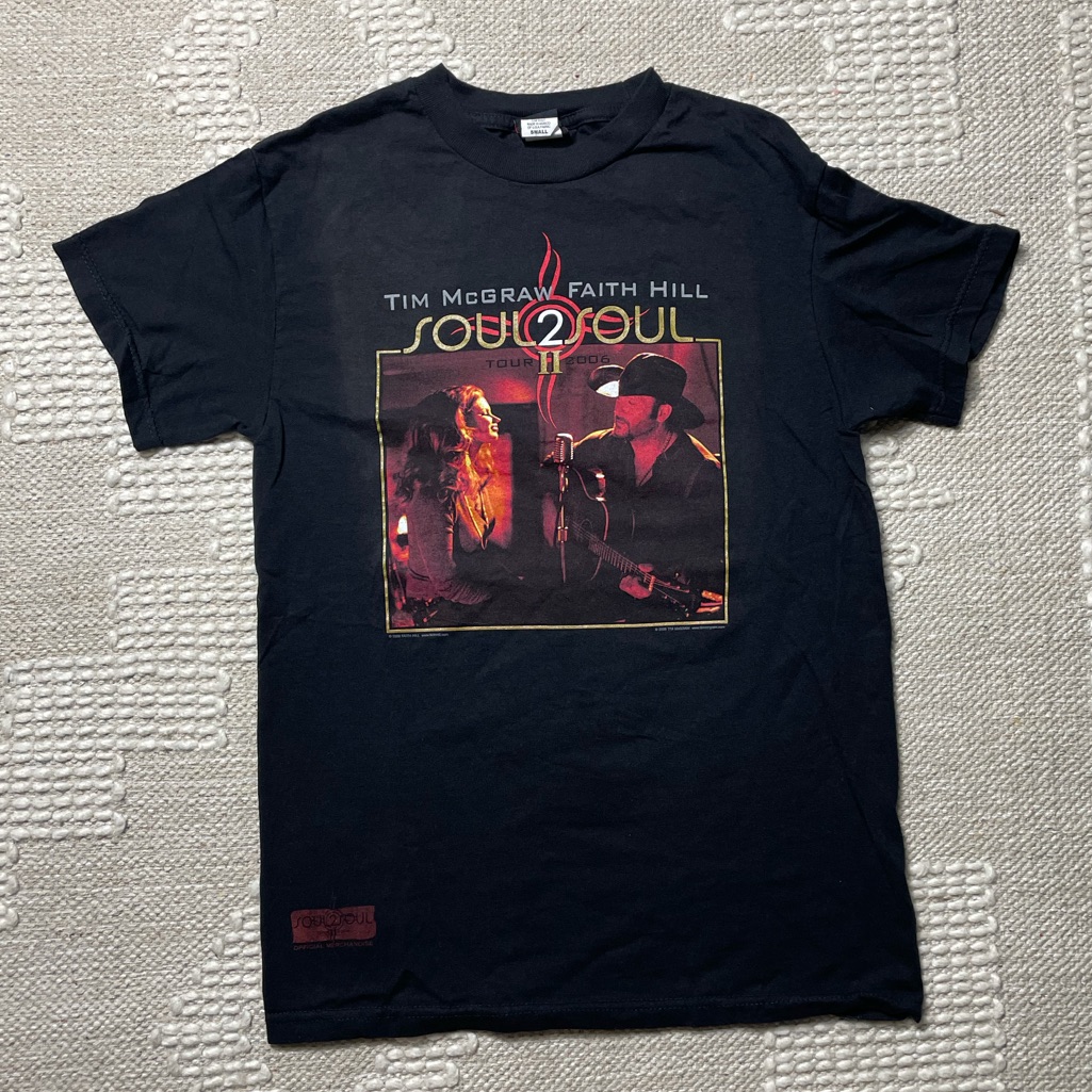 Tim Mcgraw Faith Hill Soul 2 Soul Concert T Shirt Tim Mcgraw Faith Hill Soul 2 Soul Concert T Shirt